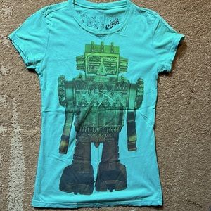 Super cute robot t-shirt
